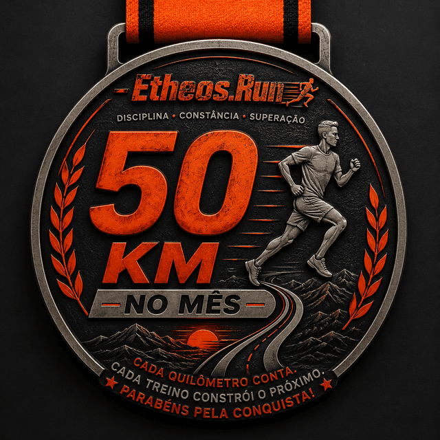 50 km no mês